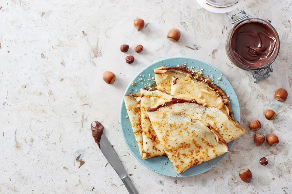 Peanut Spread Crepe