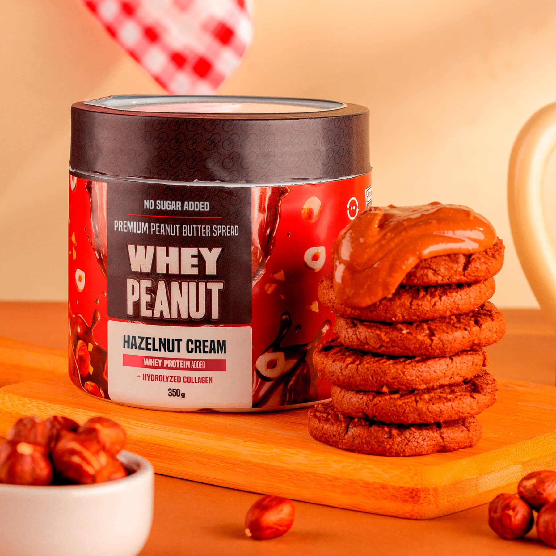 Whey Peanut - Hazelnut Cream - Protein Spread