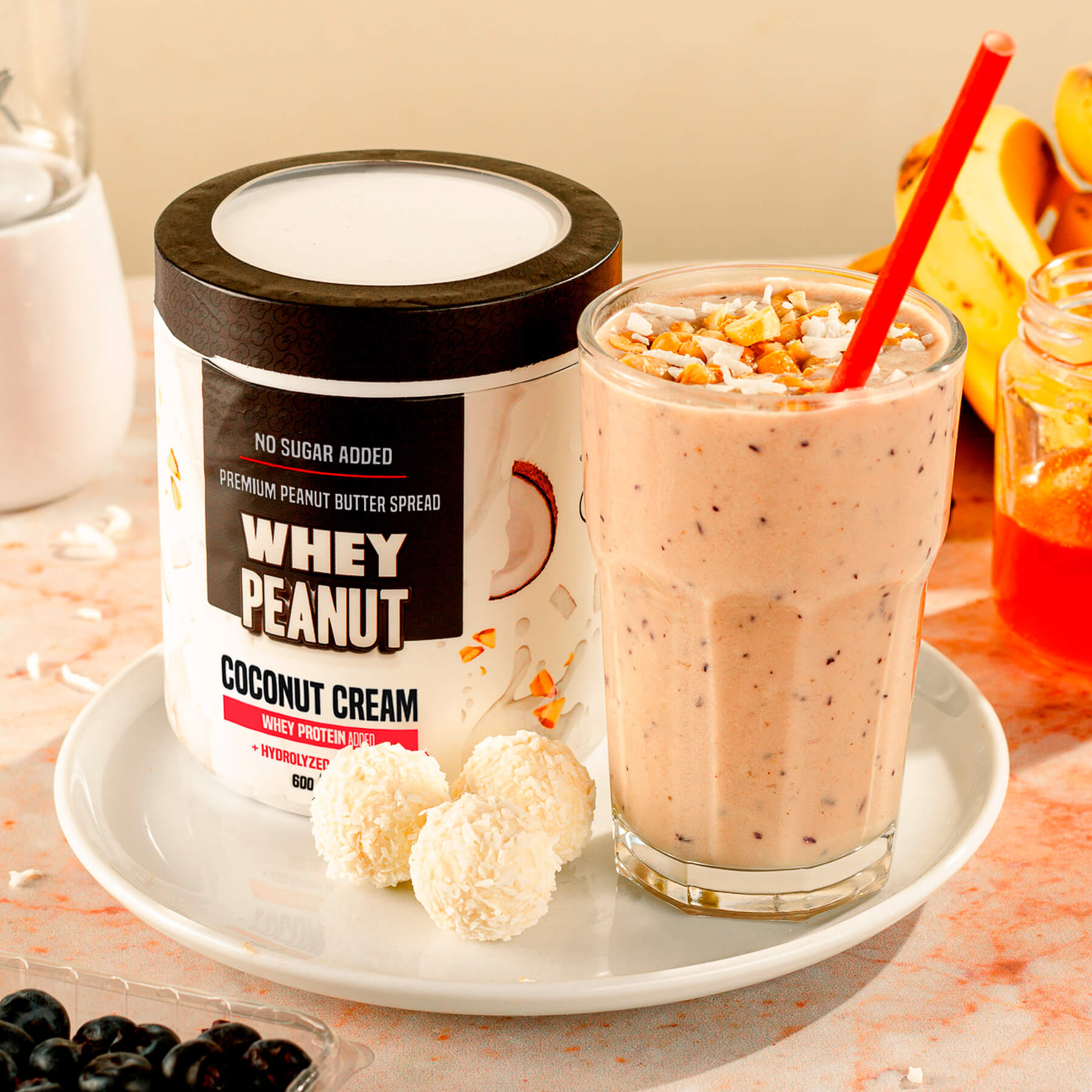 Whey Peanut - Coconut Cream - Protein Spread