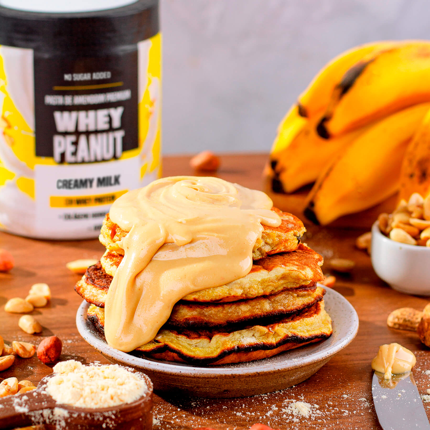 Whey Peanut - Creamy Milk - Protein Spread