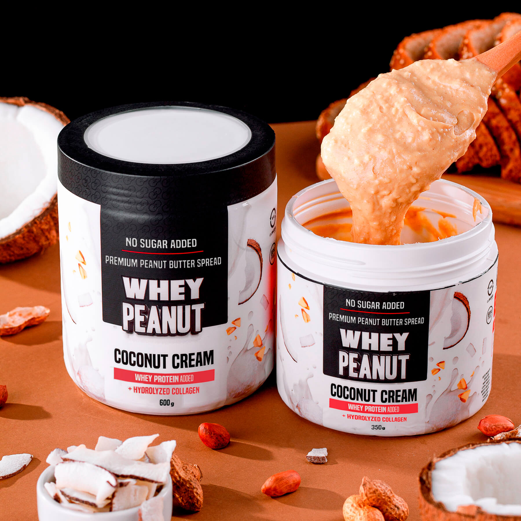 Whey Peanut - Crema al Cocco