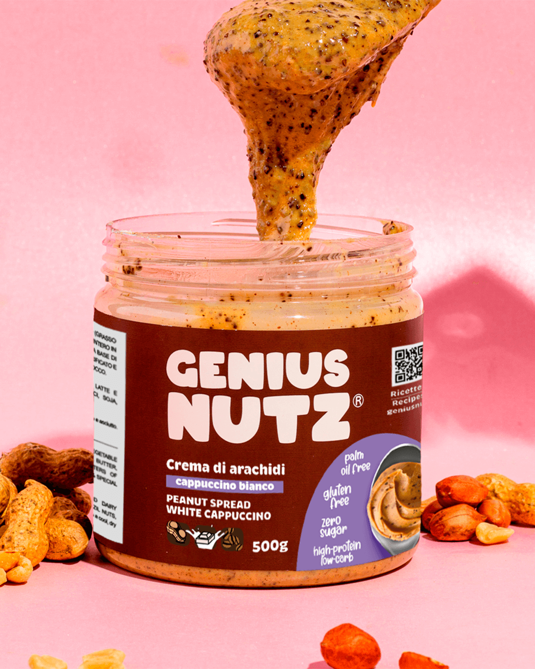 crema di arachidi proteica genius nutz