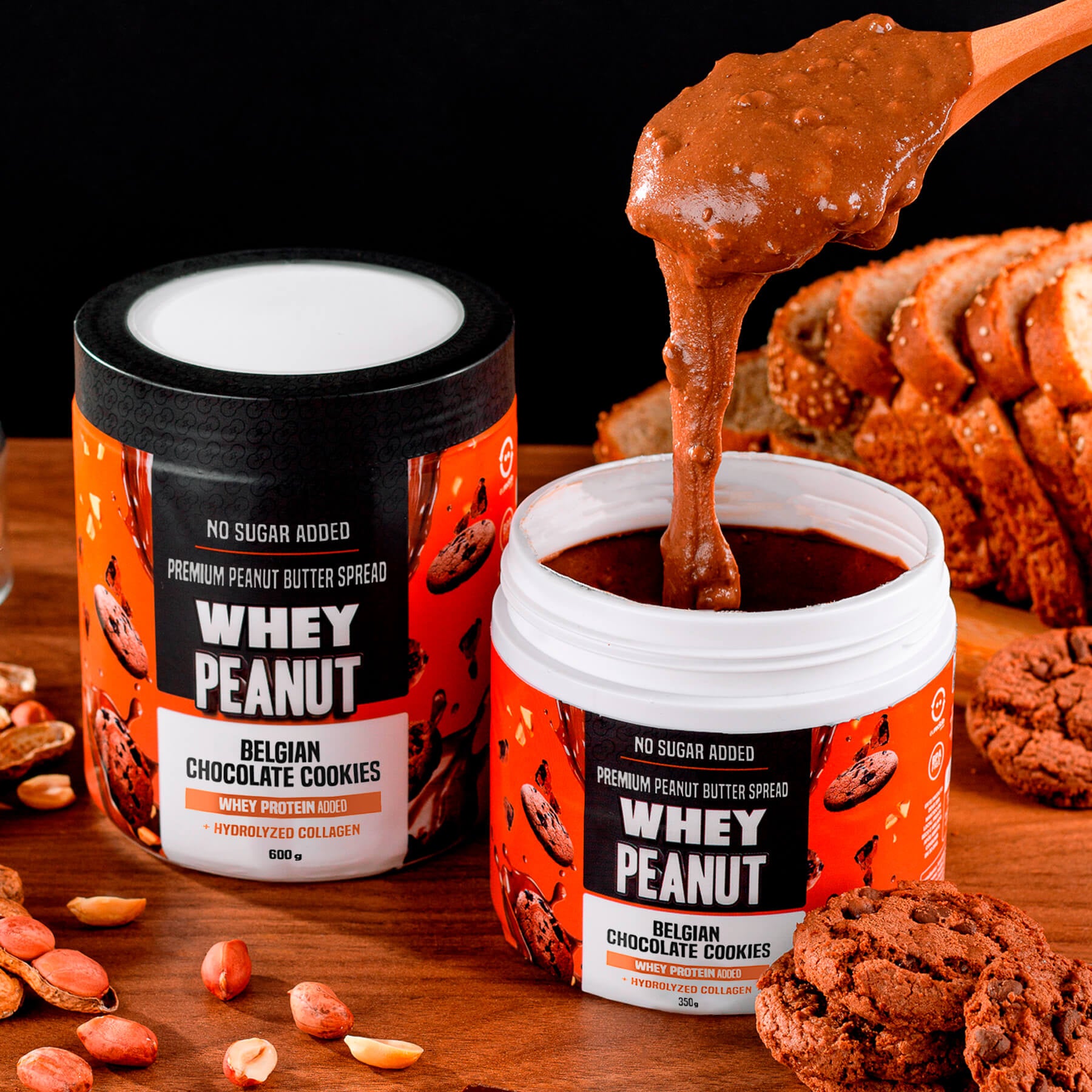 Whey Peanut - Cookies al Cioccolato Belga