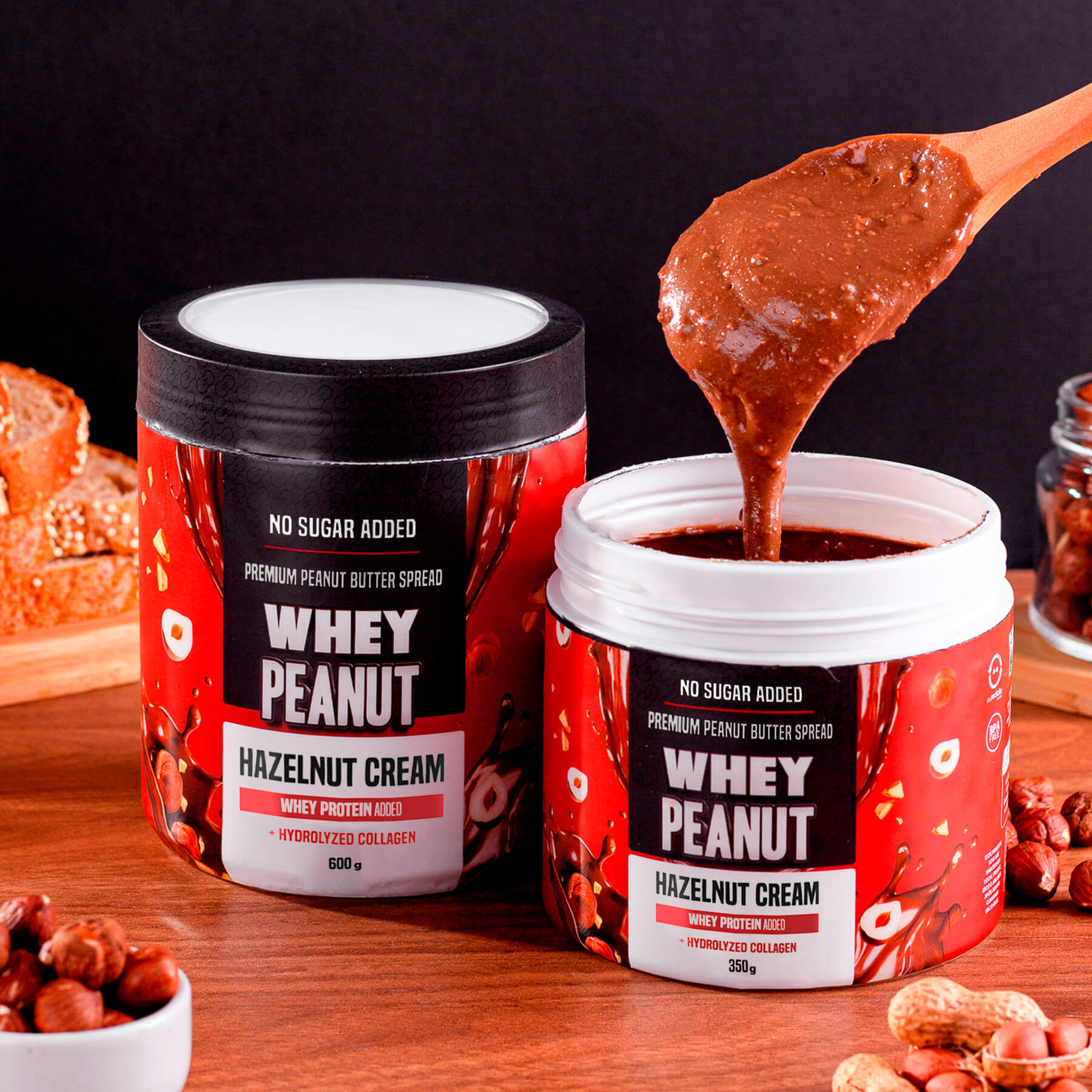 Whey Peanut - Crema alle Nocciole